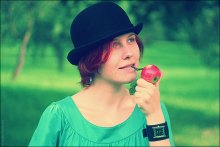 apple girl / лошицкий парк, август '09
