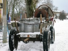 на транзитах / Телега с пробегом по РБ. Возможен торг.