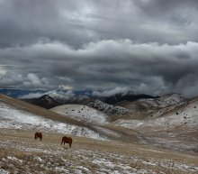 Средь припудренных холмов / Abruzzo, provincia L'Aquila