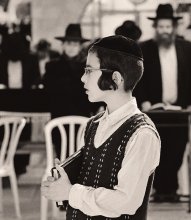 Еврейский мальчик / Иерусалим, Израиль.
