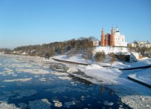Замёрзший город.. / Витебск, 15 декабря,  на мосту  около -20 С.