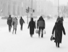 Snow in Minsk / .............