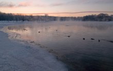 Winter morning II / Комсомольское озеро