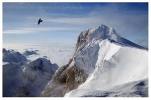 парить / самая высокая точка в Альпийских Доломитах, Marmolada, 3 342 м.
из серии &quot; Альпийские зарисовки&quot;