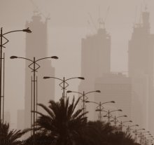 &quot;город призрак&quot; / Дубаи 2010г.Работа для дипломной выставки.