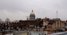 Непарадный Петербург.... / с крыши дома в центре....