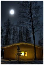 &nbsp; / Финляндия, домик на берегу озера Симпепе-ярви.