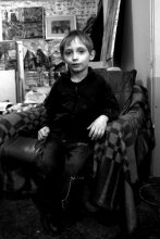 Юный художник / портрет мальчика 7 лет.