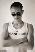 gangster / пробы съёмок в домашних условиях...