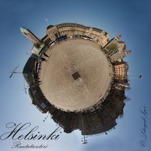 Хельсинки. площадь Железнодорожного Вокзала / Хельсинки. площадь Железнодорожного Вокзала