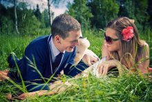 Счастье есть !!! Его не может НЕ БЫТЬ !!! / Моя первая фотосессия .Влюблённая пара Игорь и Катя.