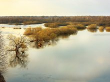 Вечер на Березине в арпеле / Разлив