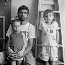 Сергей с сыном и дочерью / Сергей Новицкий фотограф из Витебска