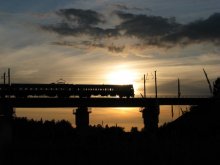 Evening Train / Летний вечер, 120 км от Санкт-Петербурга