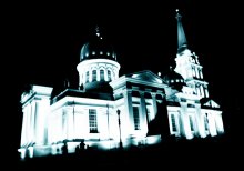 В ночи / Одесская церковь