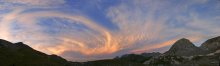 &nbsp; / Панорама 11 кадров
Небо Кавказское закатное, склейка и обработка - мои :)