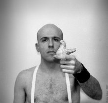 Benito Santos IV / Доступный свет + откровенный разговор. Agfapan APX 400 + Rodinal