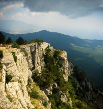 Горная / Ай-Петри, Крым. Вид в сторону Ялты