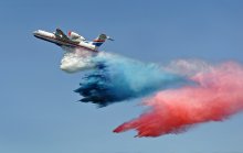 Триколор / Геленджик, гидроавиасалон 2010, самолёт БЕ200чс.