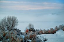 снежно-туманная / в горах