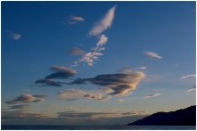 летучий корабль / в этот вечер был спектакль облаков в Баргузинском заливе. Это одна из большого кол-ва фигур, которые были в небе