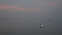 Вечернее озеро. / Италия, Лаго ди Гарда