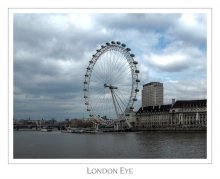 London Eye / Спасибо Melissе Schwarz за идею на счет рамки.