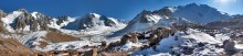 зимняя панорама  3 / ледник Туюк-Су
