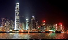 Иные миры / Вид на остров Гонконг ночью