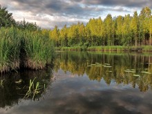 На рассвете. Лето. / Исеть.Урал.