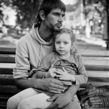 Сергей (портрет с дочерью) / ...................