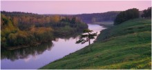 Вечер у реки / осень на реке Чусовой