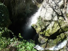 vodopad / ispanija,cueva de agua