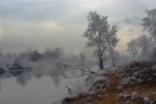Этюд с туманом / канун зимы