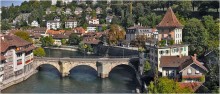 &quot;Мост через реку Ааре(Берн)&quot; / Швейцария,Берн