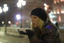 фотограф Александр Любешкин / первый снег
