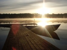 Белое озеро / Утро на Белом озере, с огромного бодуна
