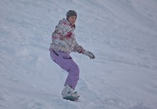 Сноубордистка / Москва, Ясенево.