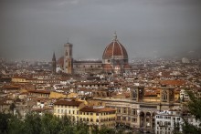 Nebbia sopra la mia città / La mia città di Firenze