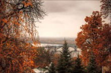 Золотые купола / Киев, Лавра, осень