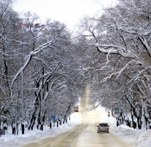Зима ... / улицы города ...