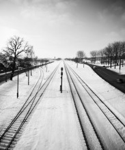 Railway / г.Пинск, 3 горизонтальных кадра на 18мм.