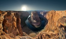 подкова Пегаса, скакуна вдохнoвения / Horseshoe Canyon
http://www.panoramas.dk/US/Grand-Canyon-horseshoebend.html
