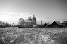 Свято-Духовская церковь / Вологодская область, Сокольский район, село Архангельское