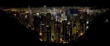 Гонконг / Вид с пика Виктории