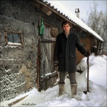 Хуторянин. / Андрей Горват, 1 января 2011 года.
80PS, Velvia50.