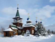 Подмосковные церкви / Церковь Рождества Христова в Бородино,Мытищинский р-н