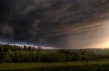 За чертой / Впервые вижу такой фронт.