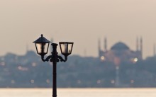 Фонари / Фонарь в азиатской части Стамбула