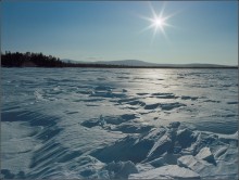 Солнечный день / Снято весной этого года на озере Экипурымтур, Северный Урал, ХМАО